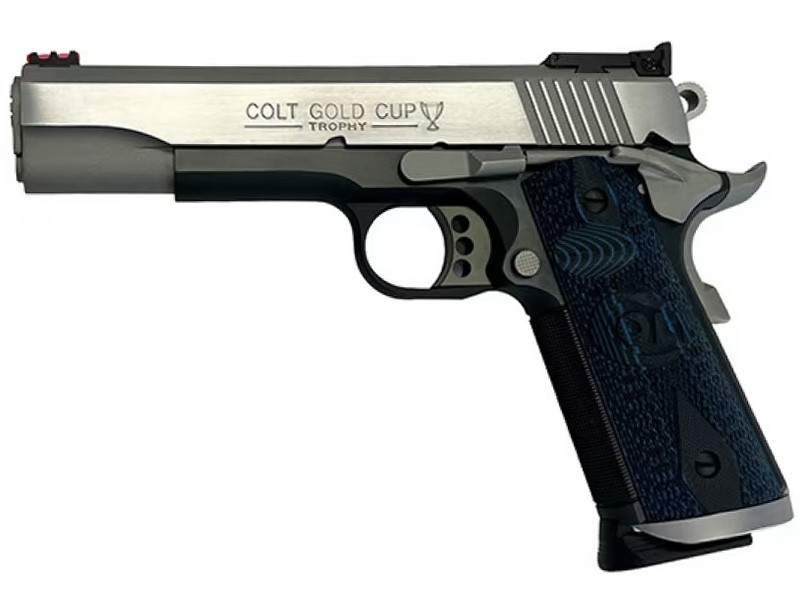 CLT GOLD CUP 45ACP 5 SS/BLU 8R - Win Repeating Arms Promotion